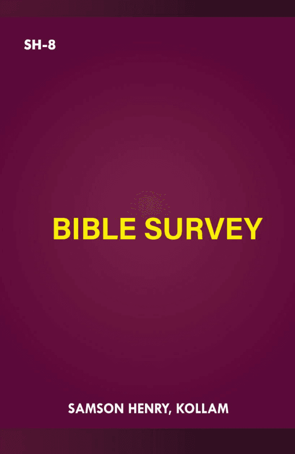 BIBLE SURVEY